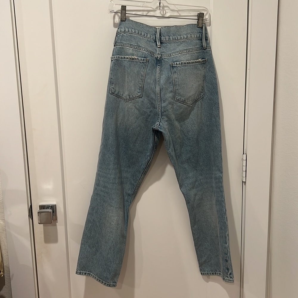 Frame Le Pixie Sylvie Slender Straight Light Wash - Picture 5 of 5